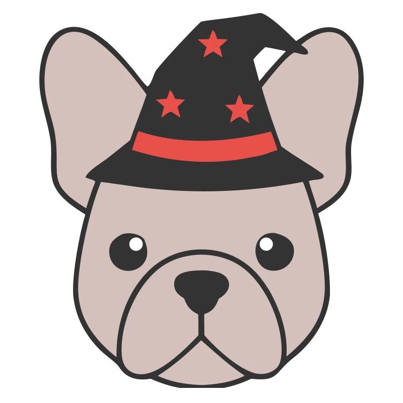 Frenchie Wizard Hat Magic