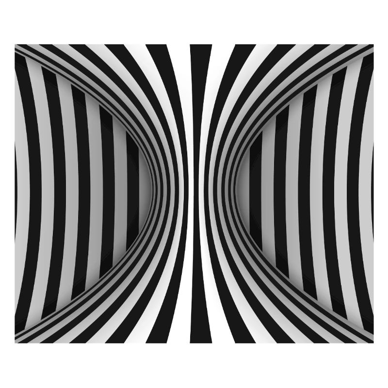 Optical Striped Tunnel