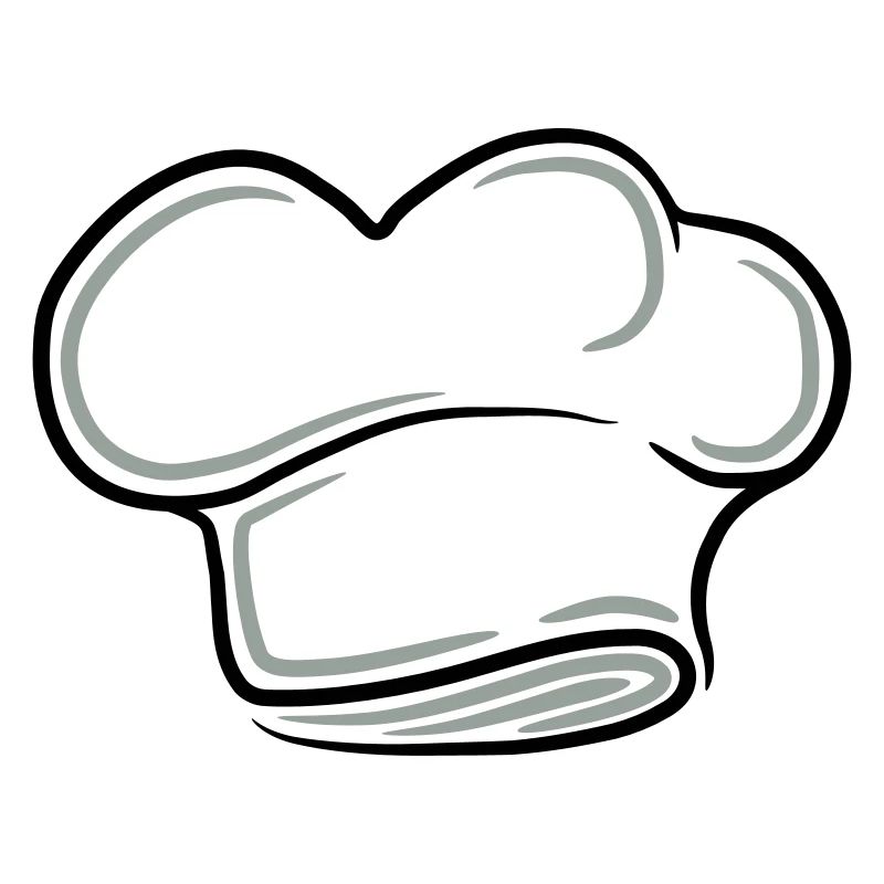 Chef Chef's Hat Tattoo Design