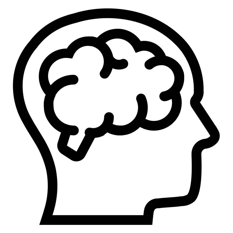 Thinking, brain, brain