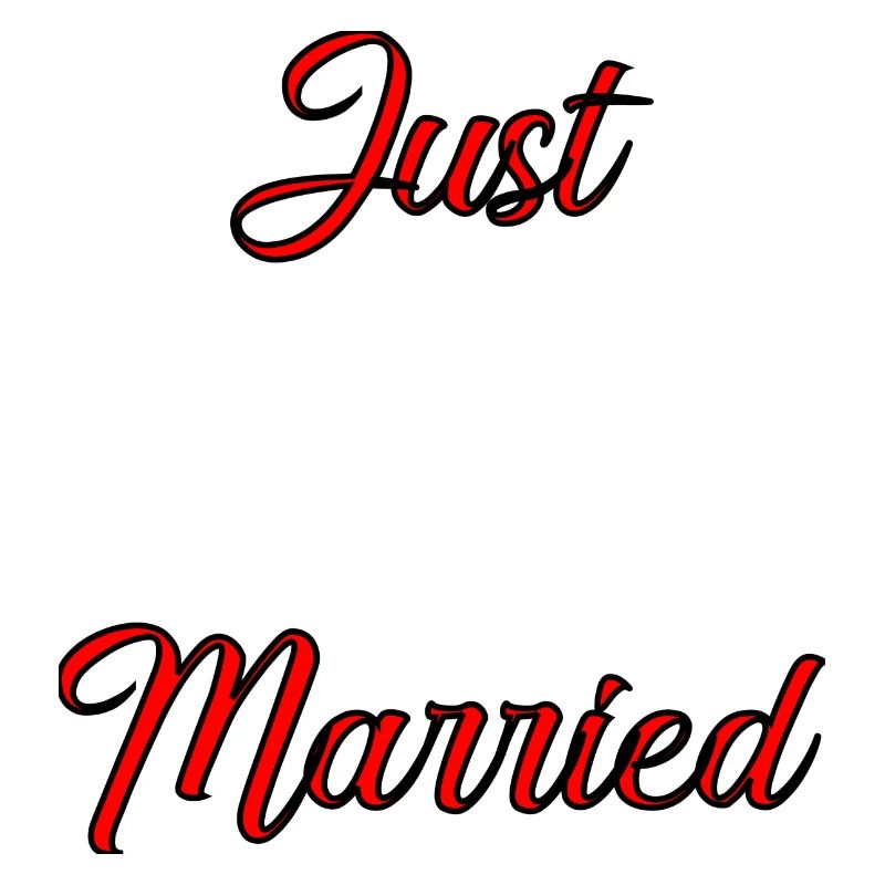 JUST MARRIED. VIVE LES MARIES. EVJF.