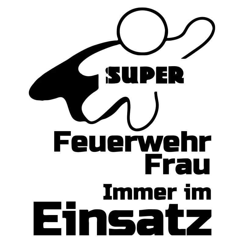 Super Feuerwehrfrau Geschenk