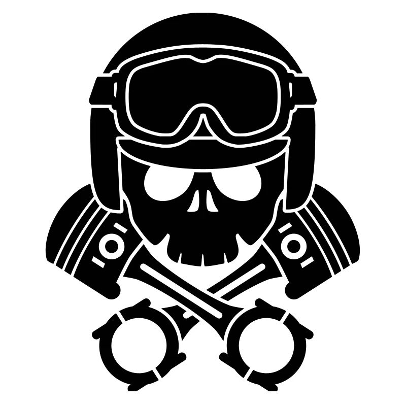 kolben schädel helm