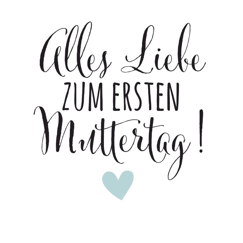 1. Muttertag Mama Mutter Baby Geschenk Babysprüche