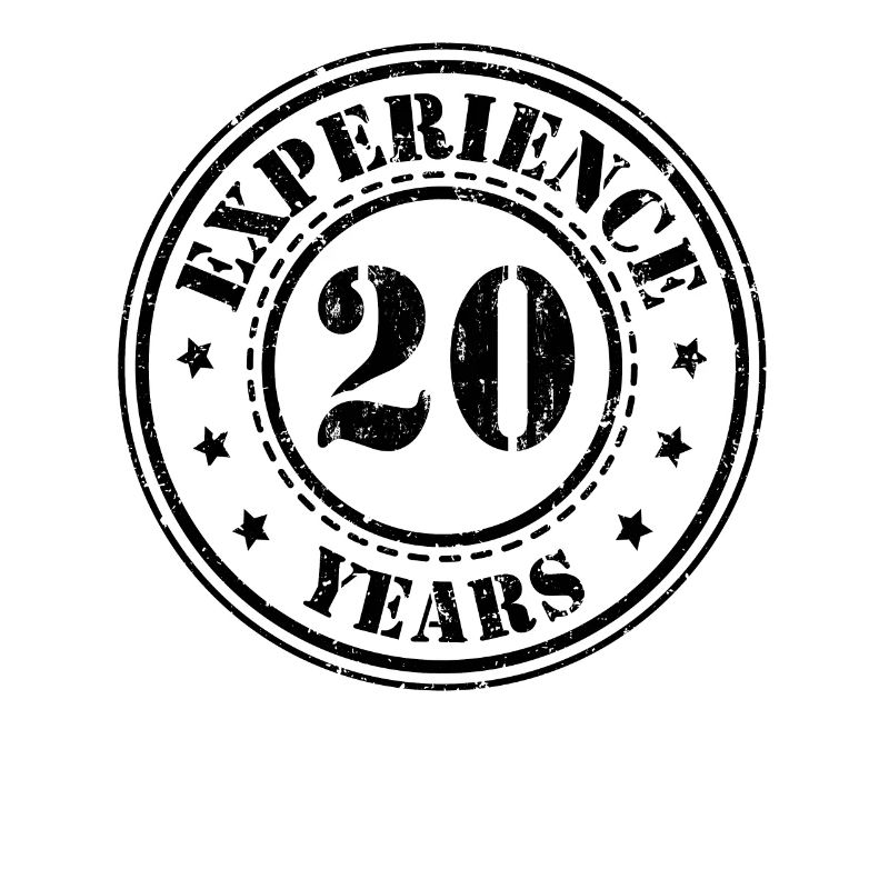 20 ans d’expérience 20 ans