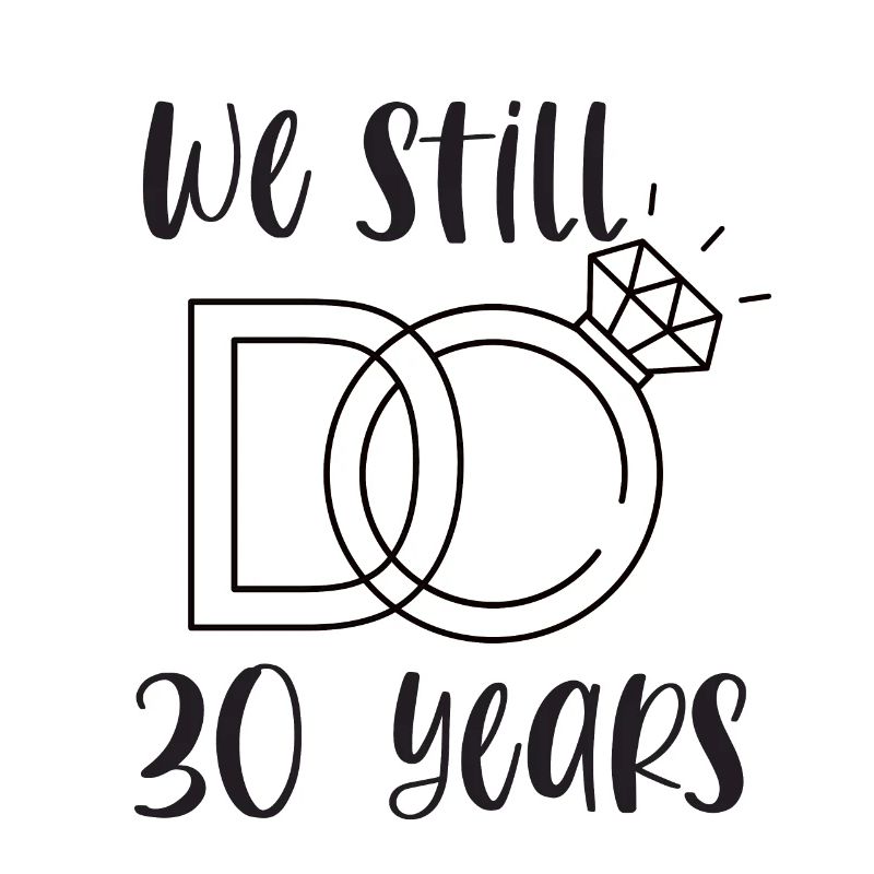 30. Hochzeitstag Perlenhochzeit Hochzeit Geschenk