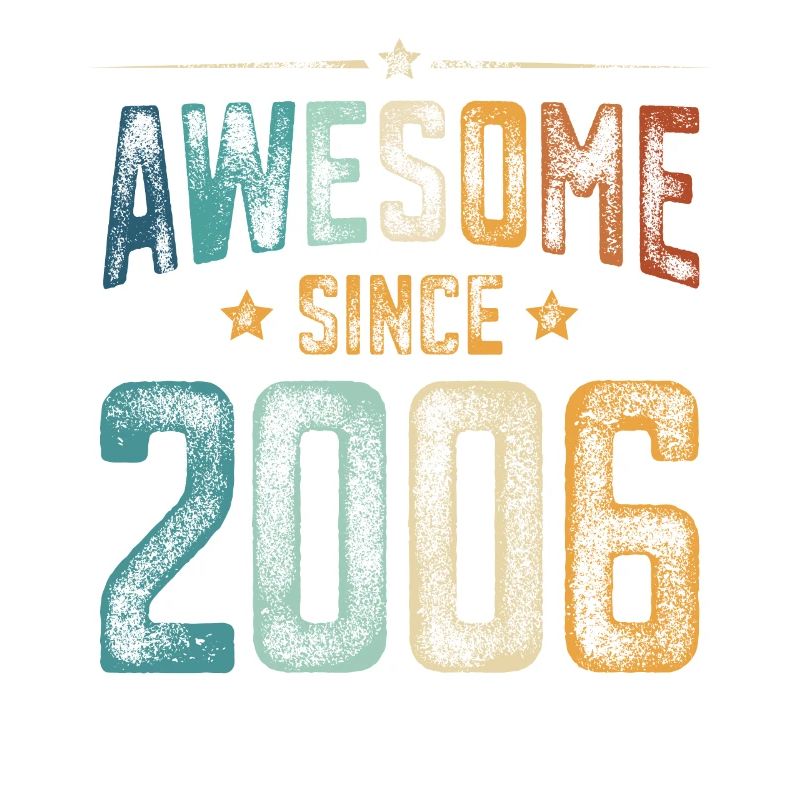 2006 Né 18e anniversaire Année de naissance