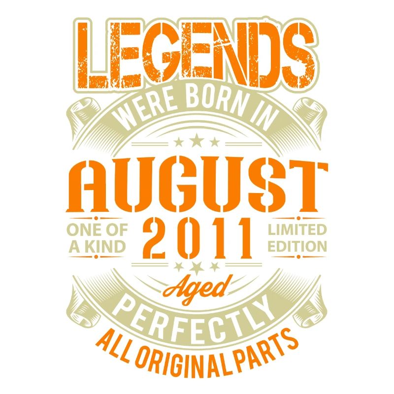 2011 August Birthday Legend