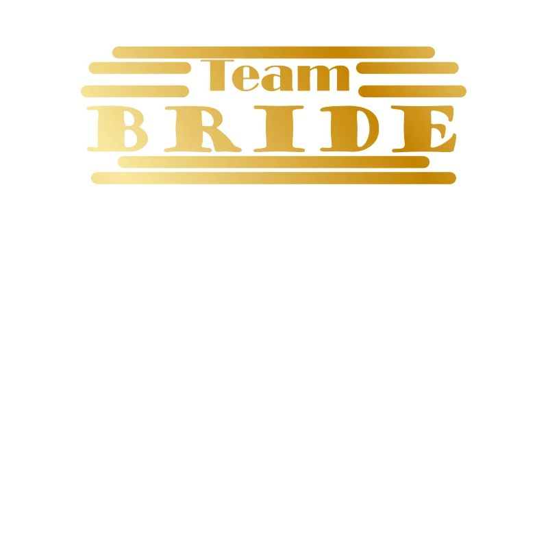 Team Bride en or
