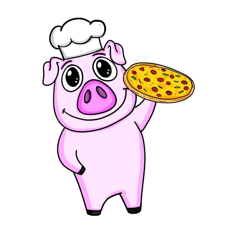 Pizza Maker Pizza Chef Pork Italian