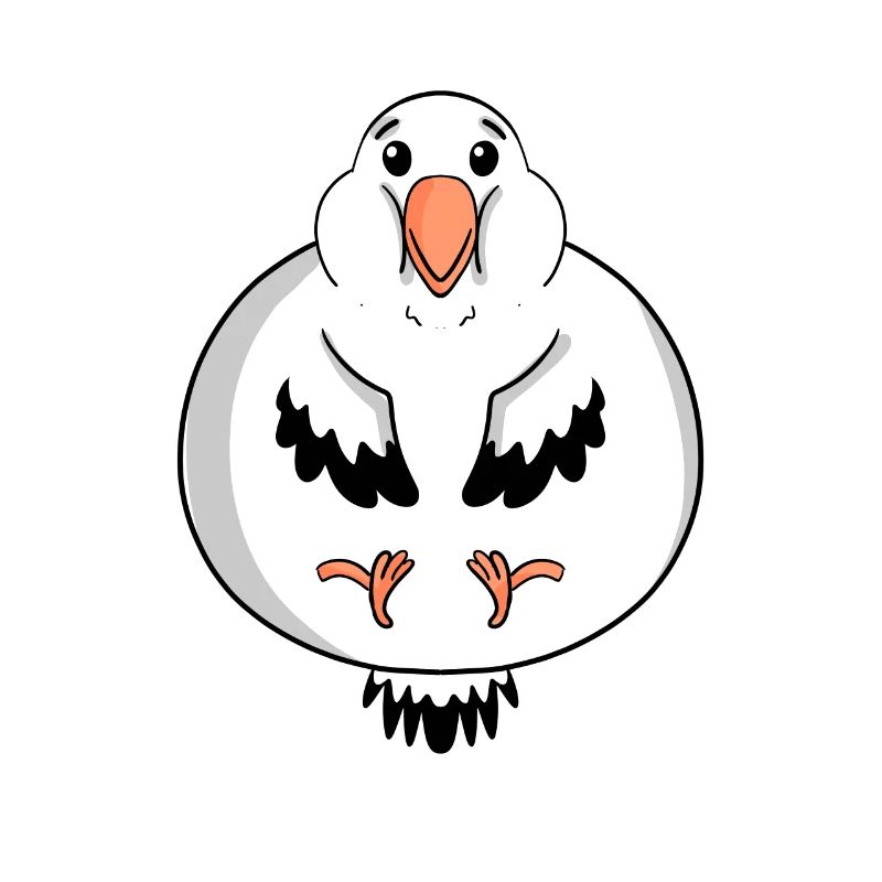 Graisse corporelle de mouette