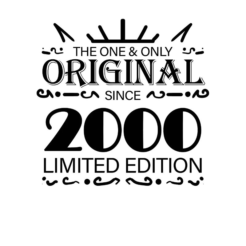 2000 - Année de construction 2000 - Année de naissance 2000