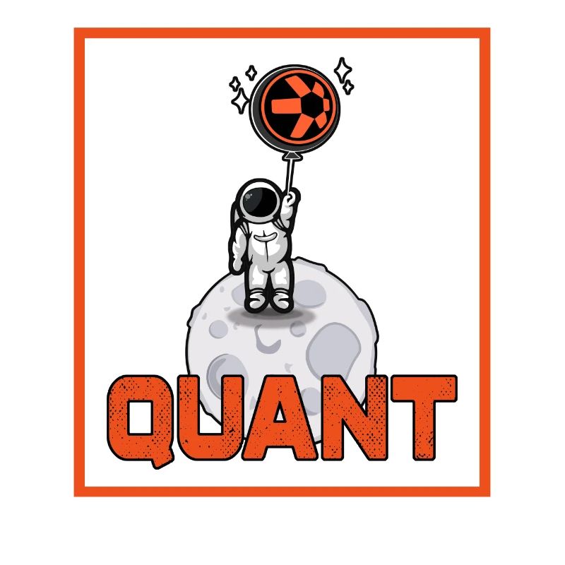 Quant Krypto Shirt Crypto Blockchain Geld Geschenk