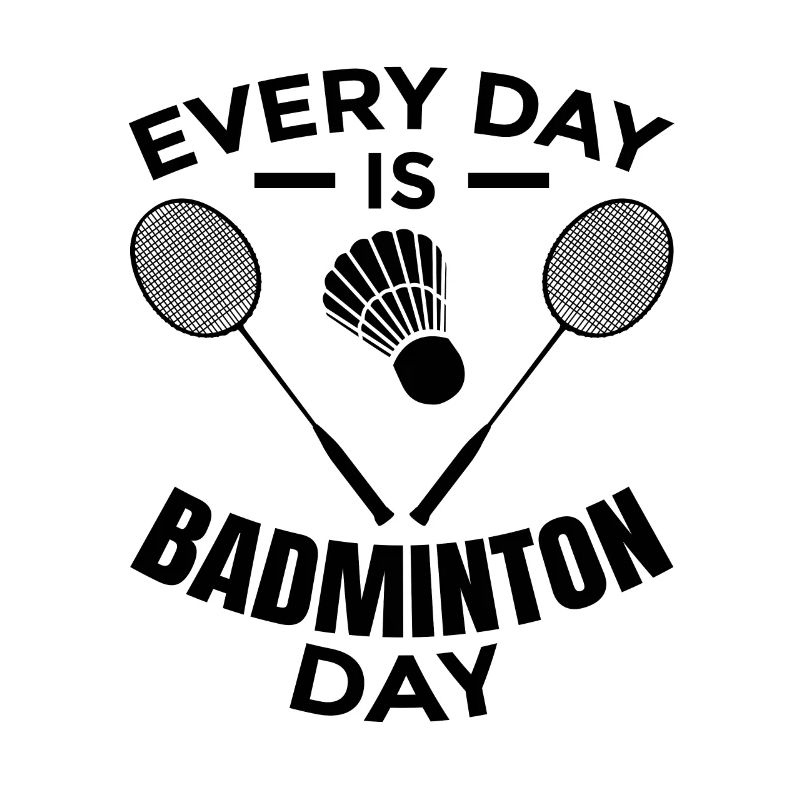Routine quotidienne de badminton