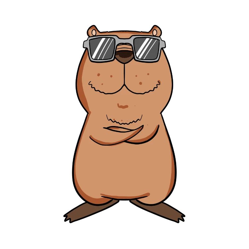 Capybara cool