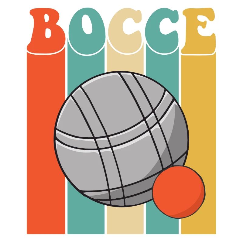 Bocce Saying Bocce Ball avec Jack Bocci Game Bocce