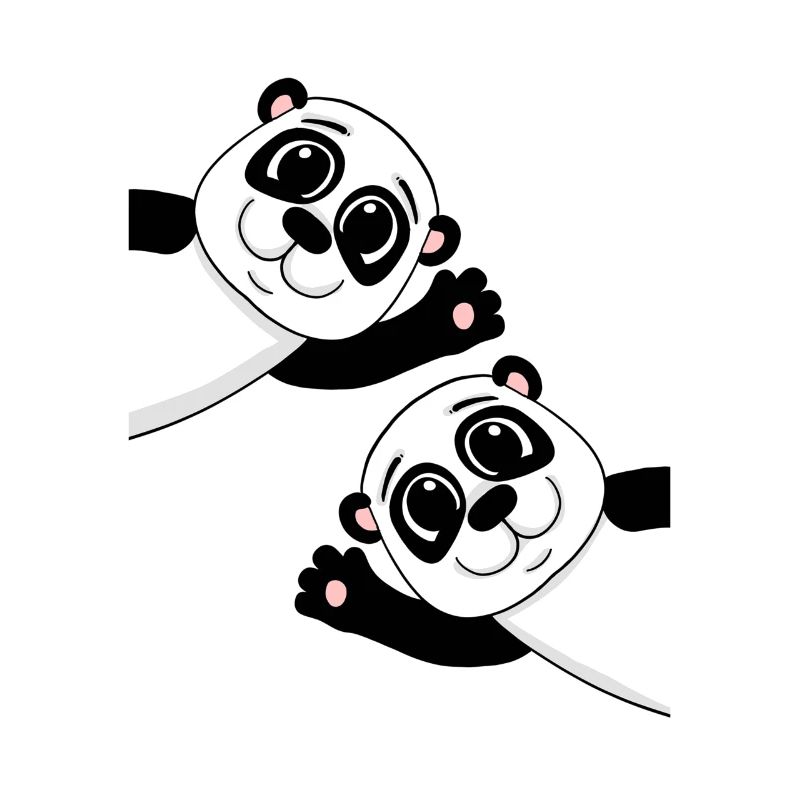 Cute pandas