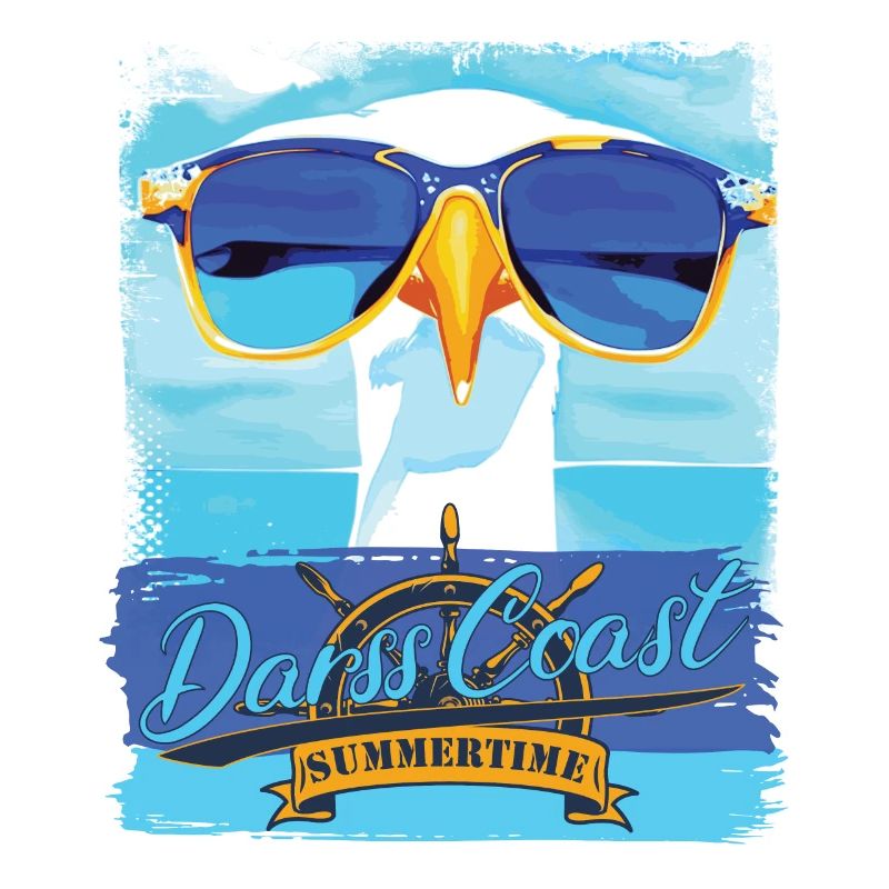 DarssCoast Möwe - blue white Möwen Collection