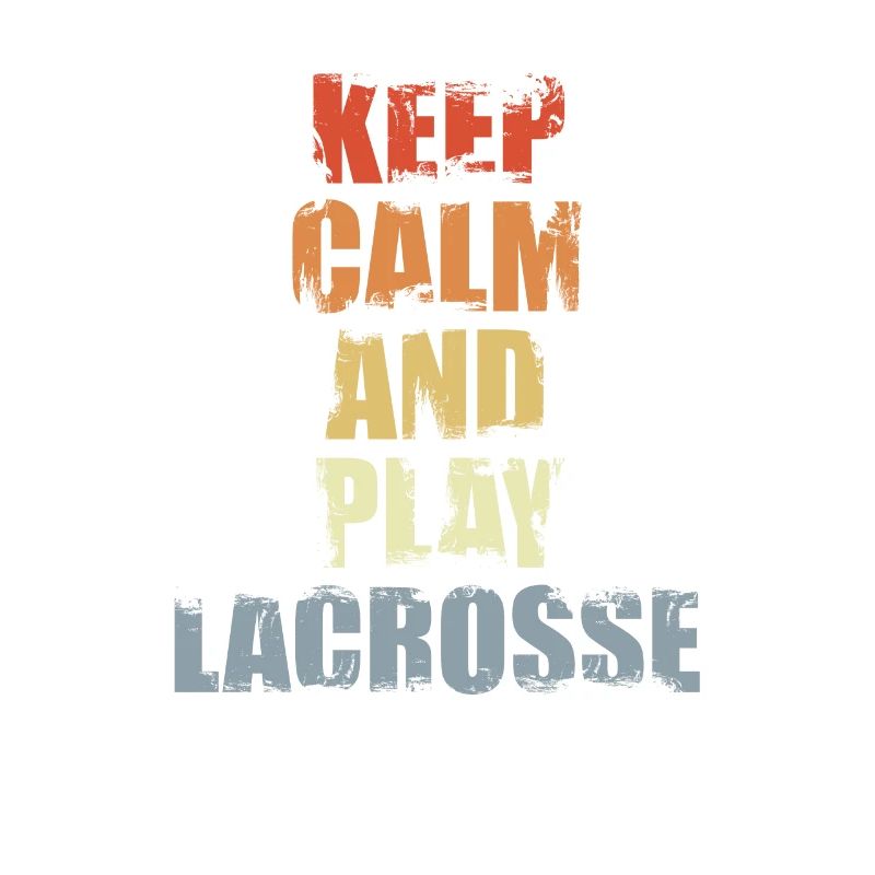 Playing lacrosse