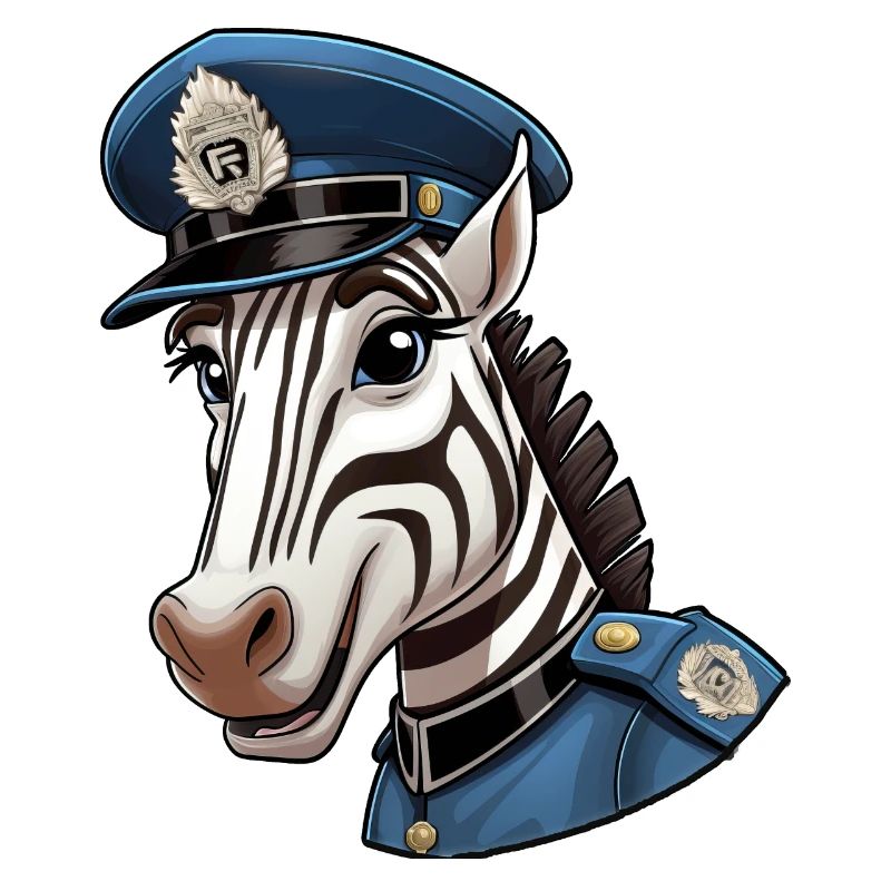 Polizei Zebra