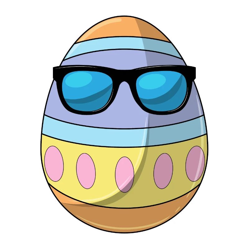 Easter Egg Easter Sunglasses
