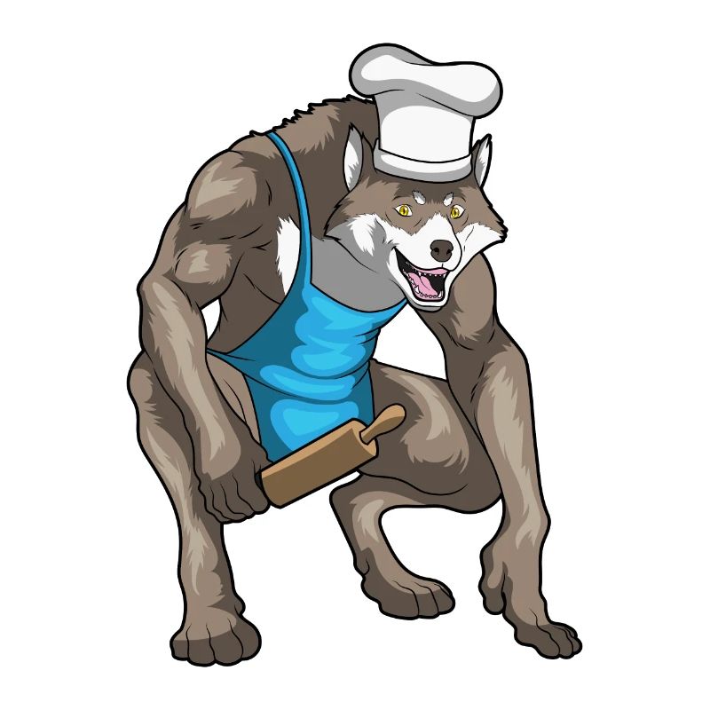 Werewolf Halloween Baker