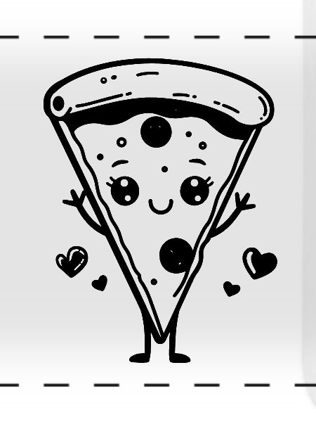 Pizza Karikatur
