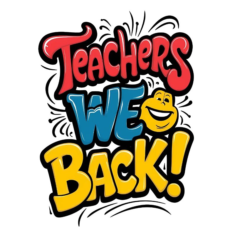 Teachers Back Also on Clothing
