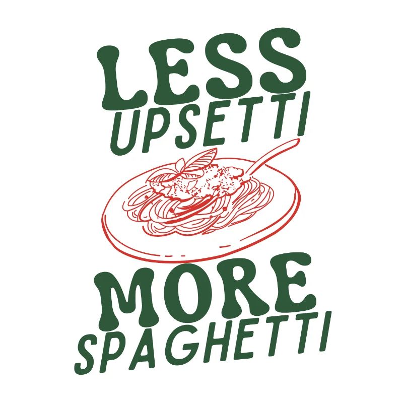Moins d’Upsetti Plus de Spaghetti