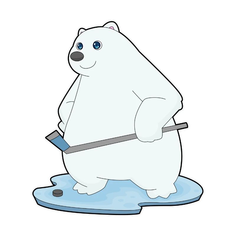 Eisbär Eishockey Eishockeyschläger