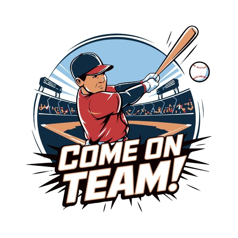 Baseball Player Inspirational Design