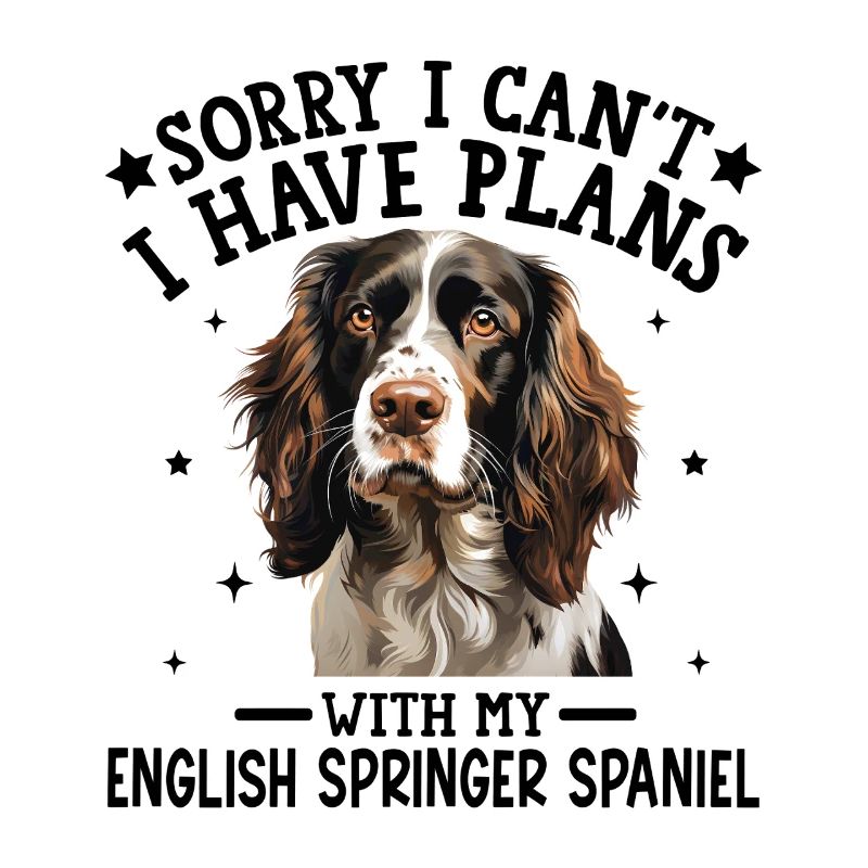 Elegant Springer Spaniel Portrait Design