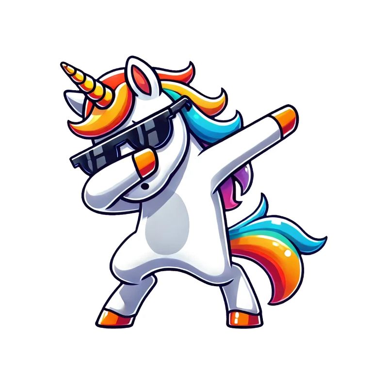 Dab Einhorn Dabbing Einhörner Unicorn Mädchen