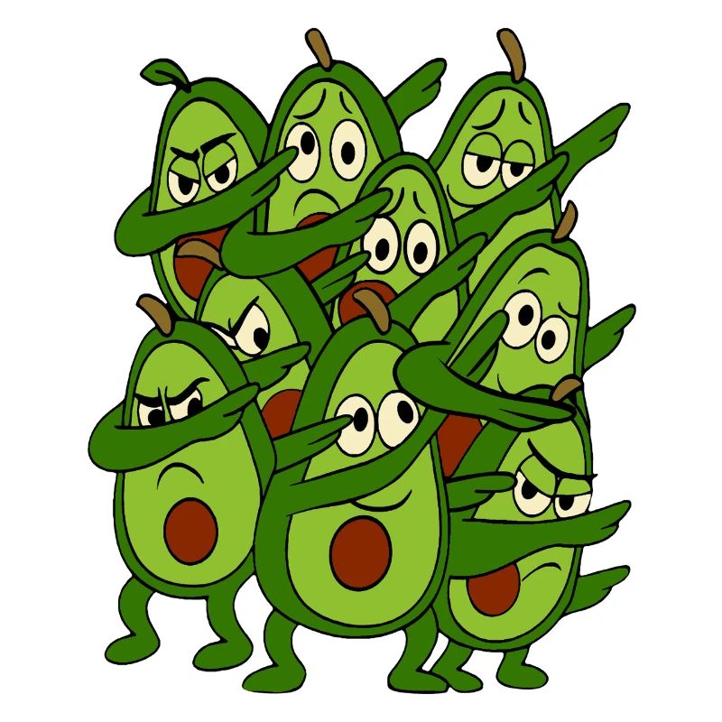 Dabbing Dancing Avocados