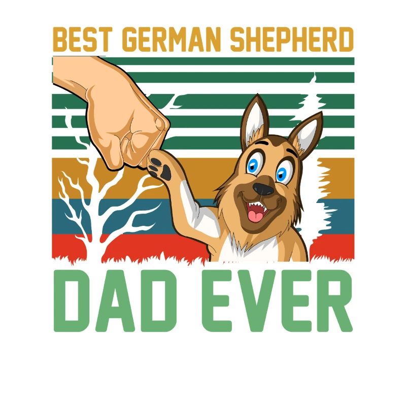 Best German Shepherd Dad