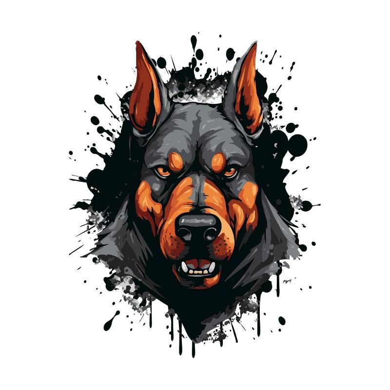 Doberman Hund