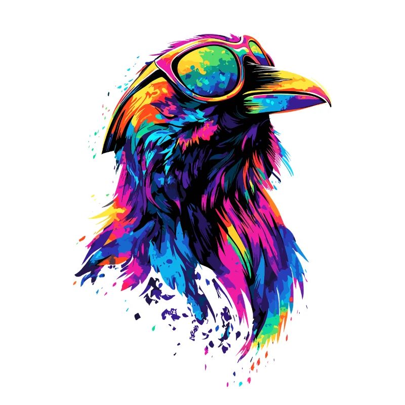 Rabe Krähe Vogel Rabenkrähe Dohle Schwarze Raben