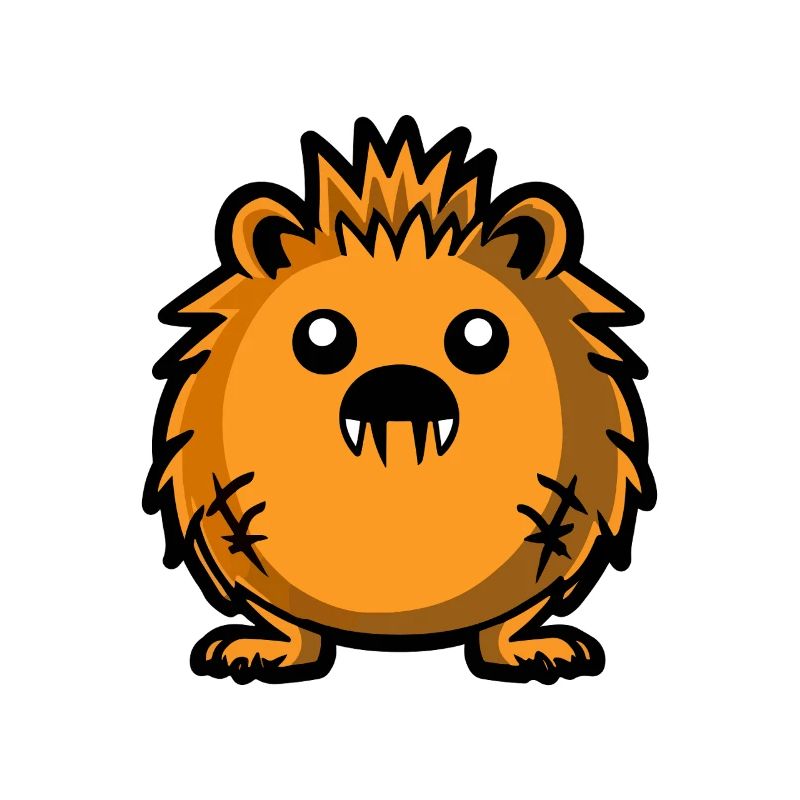 Hedgehog Halloween Comic Funny