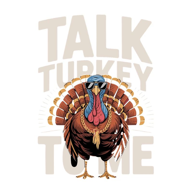 Parlez-moi de la dinde Dicton de Thanksgiving en dinde