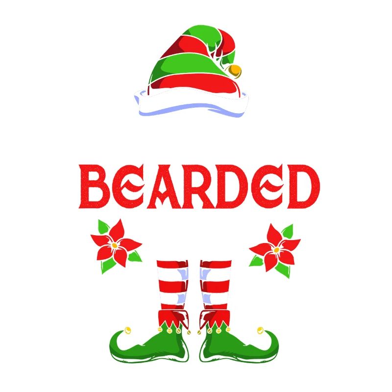 Elfe Elf Weihnachtsgeschenk Bart Bärtig Friseur