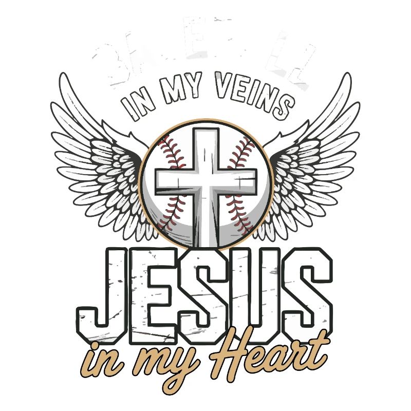 Baseball & Jésus – Conception d’une croix avec des ailes