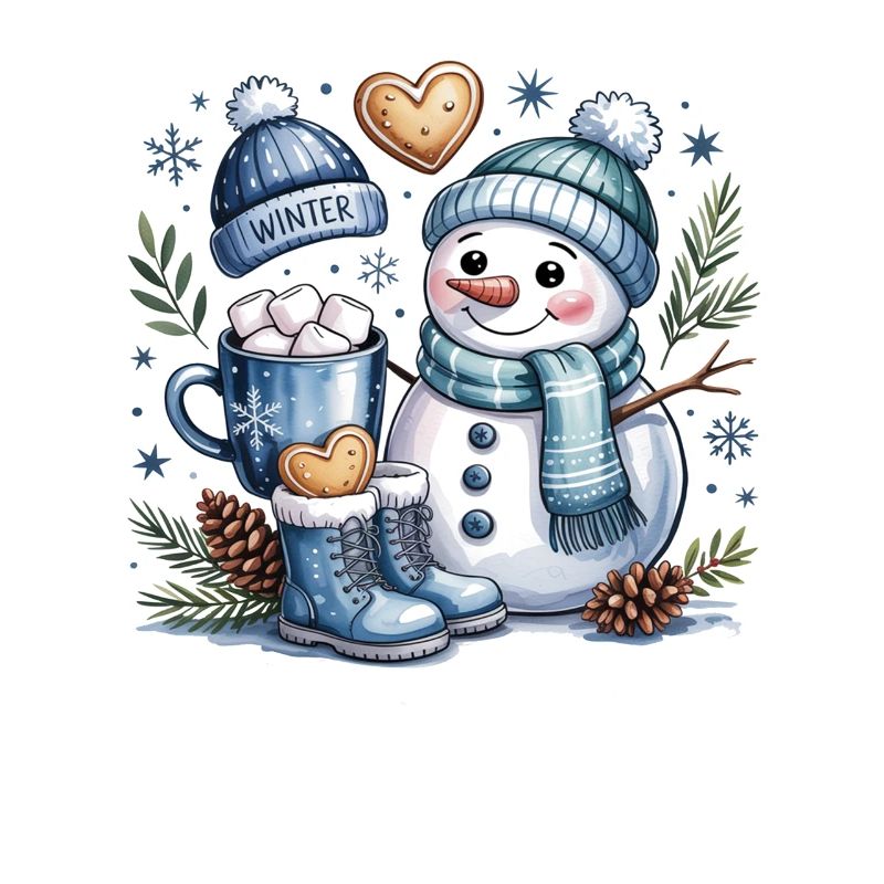 Winter Magic Snowman Cocoa
