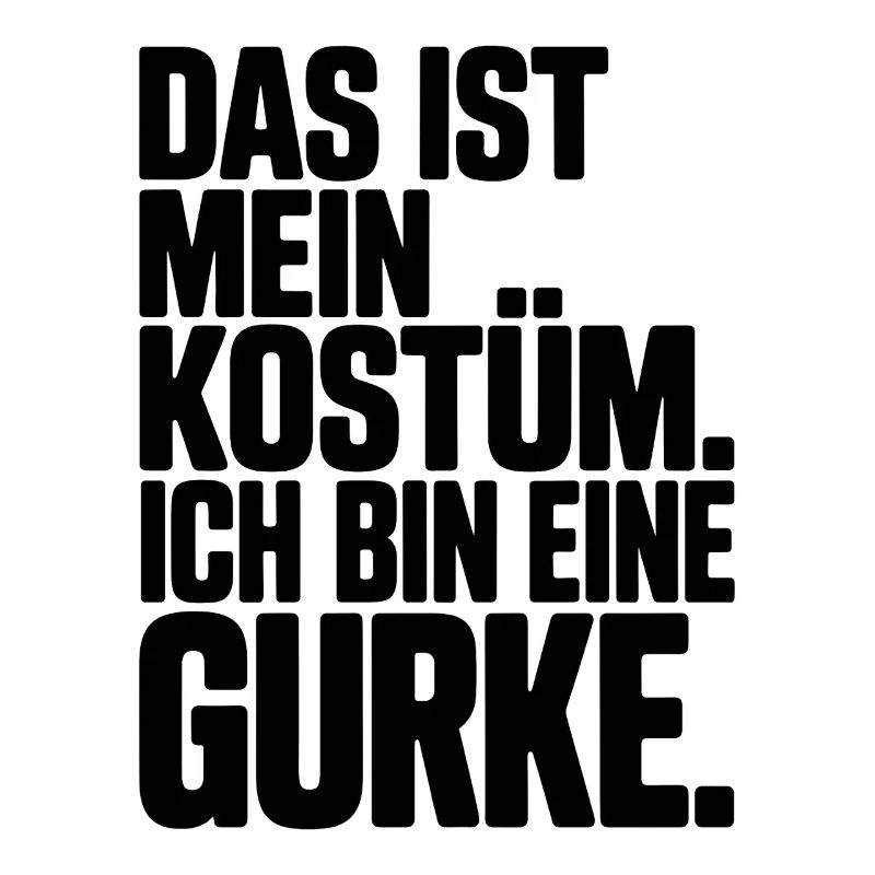 Concombre C’est mon concombre Costume Carnaval Carnaval