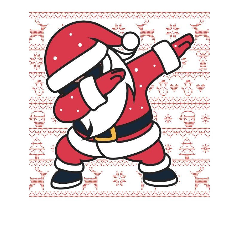 Weihnachts-Hässlicher Pullover Dab Santa's Weihnachtsgeschenk