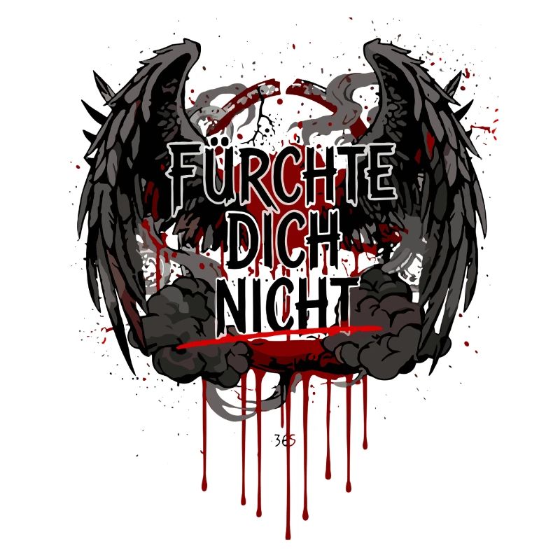 FÜRCHTE DICH NICHT Dunkel Gothic Blut