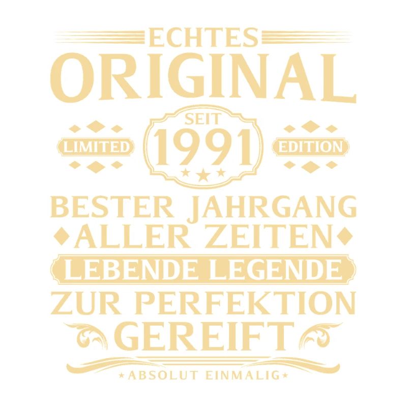 35th Birthday True original since 1991