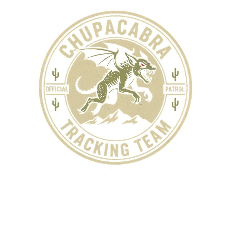 Chupacabra Pursuit Team Drôle Cryptide Chupac