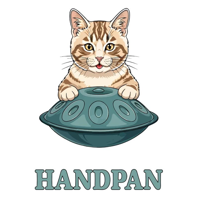 J’adore mon chat Handpan