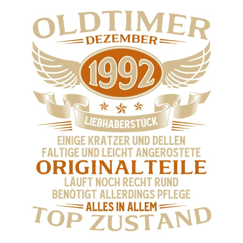 33. Geburtstag Geschenk Oldtimer Dezember 1992