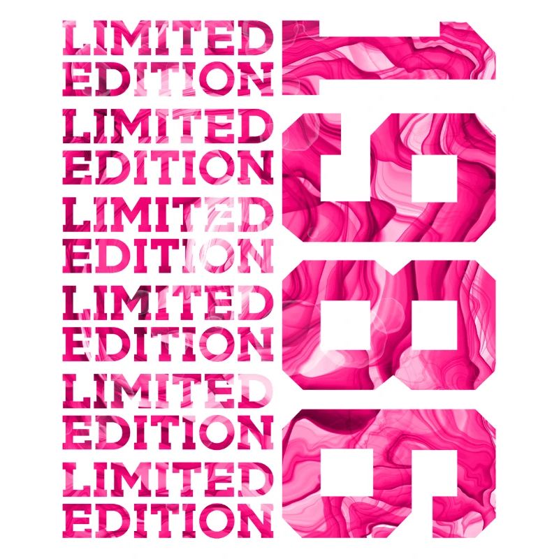 ÉDITION LIMITÉE 1986 40 ANS DE ROSE 40E ANNIVERSAIRE